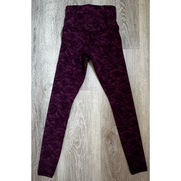 Athleta|Elation Textured Tight|Maroon|NWT|SZ XS - Picture 8 of 10